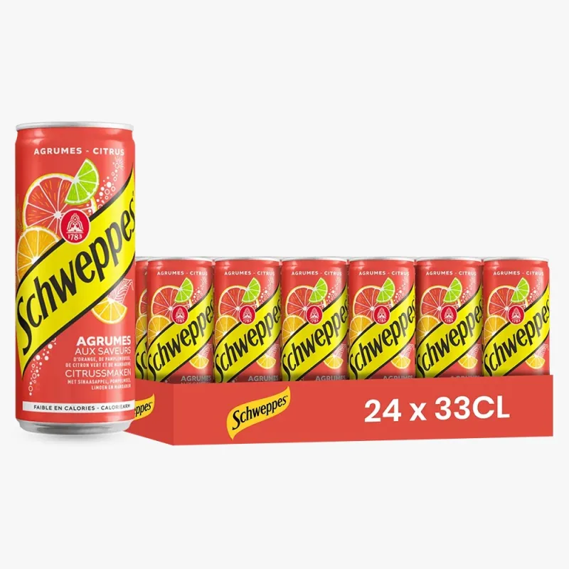 SCHWEPPES AGRUM 33CL X 24
