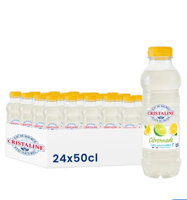 EAU CRISTALINE LEMON 50CL X24
