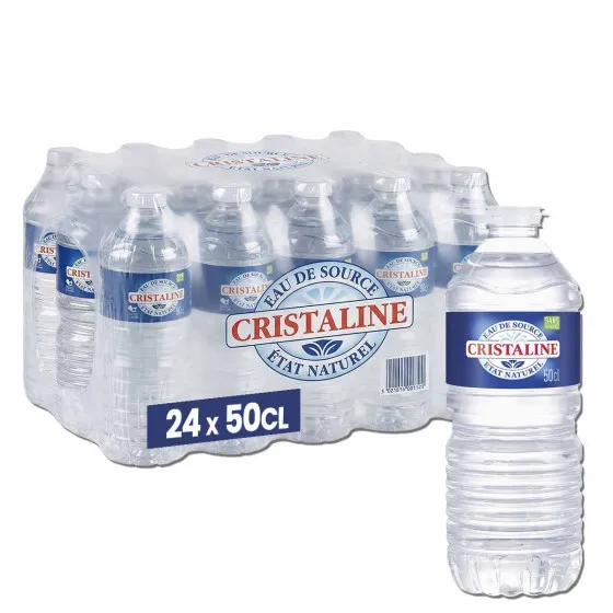 EAU CRISTALINE 50CL X 24