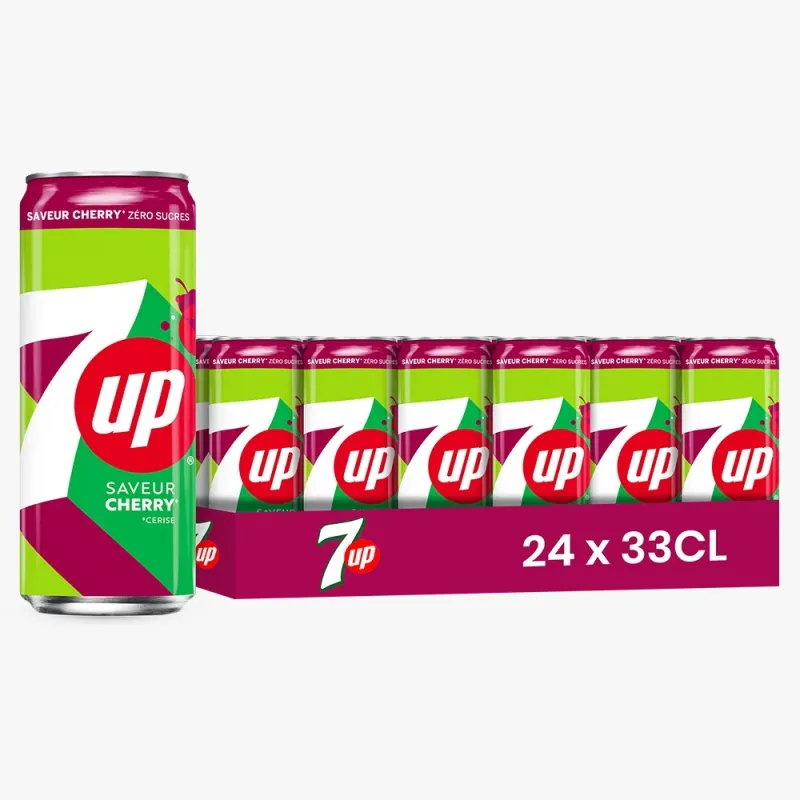 7UP CHERRY 33CL X 24