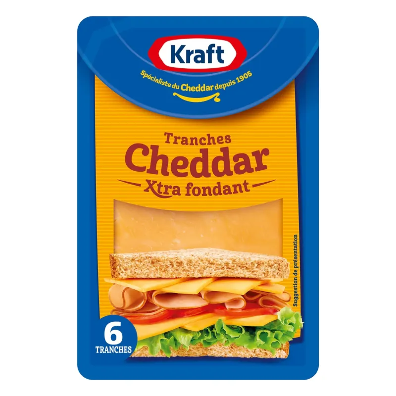 TRANCHE CHEDDAR KERRYMAID 1.08KG