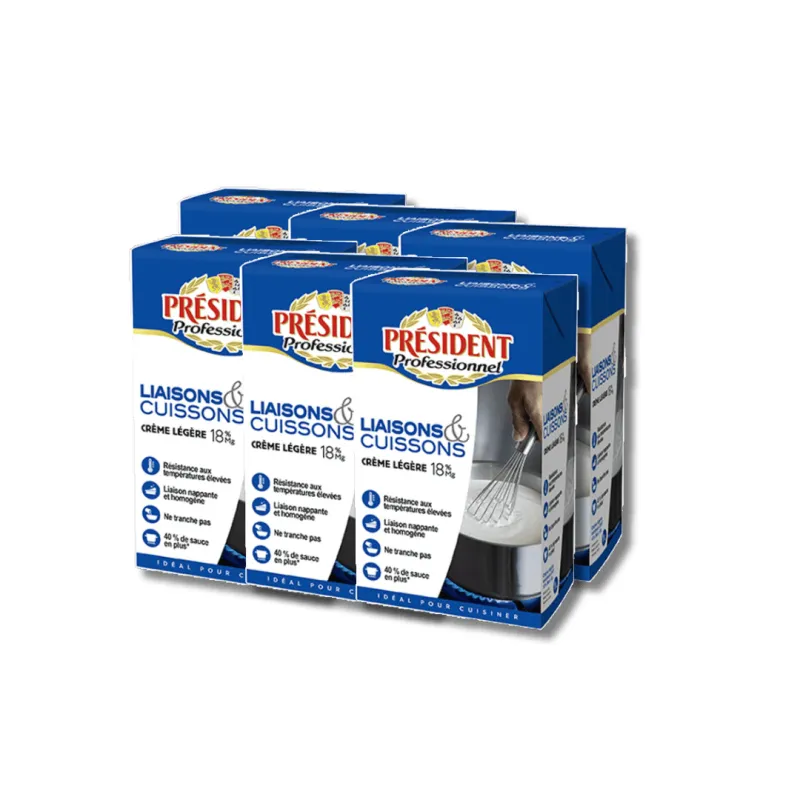 CREME LIQUIDE PRESIDENT 1X6