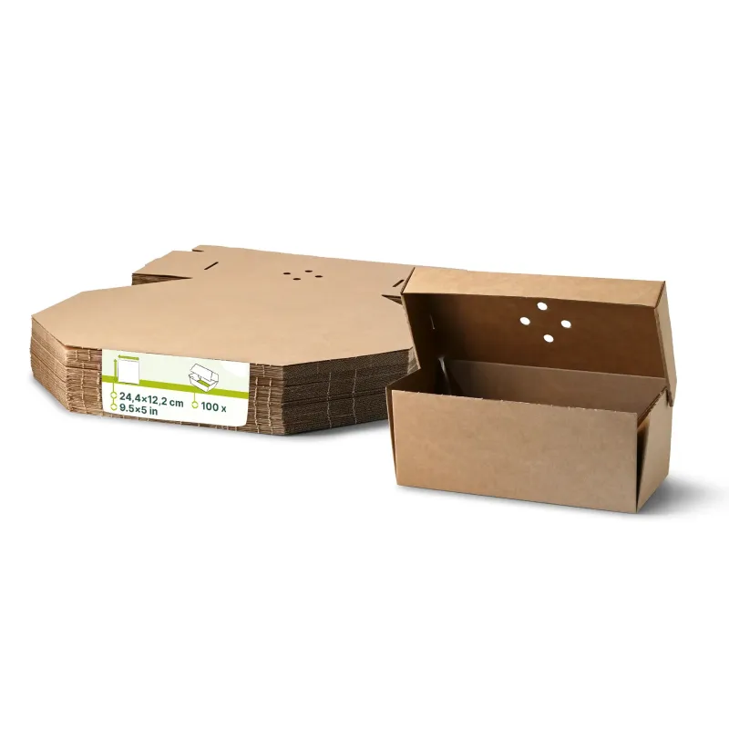 DOUBLE HAMBURGER EN CARTON 600 PCS