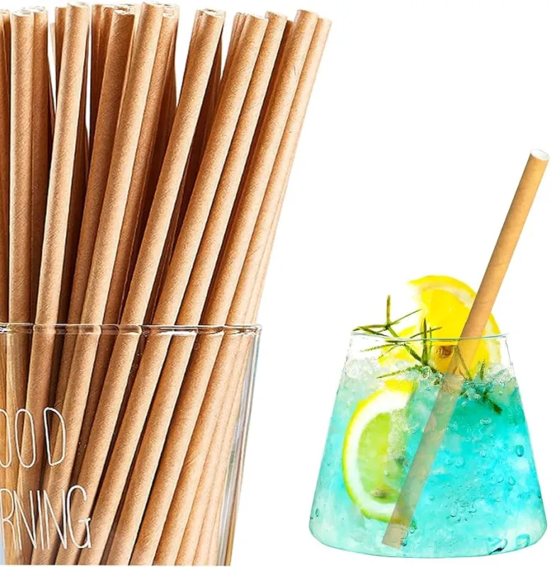 PAILLE KRAFT (1 SAC) 500 PCS
