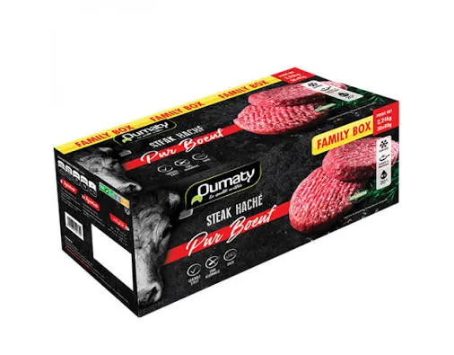 STEACK HACHE 80G AMANA 5.44 KG