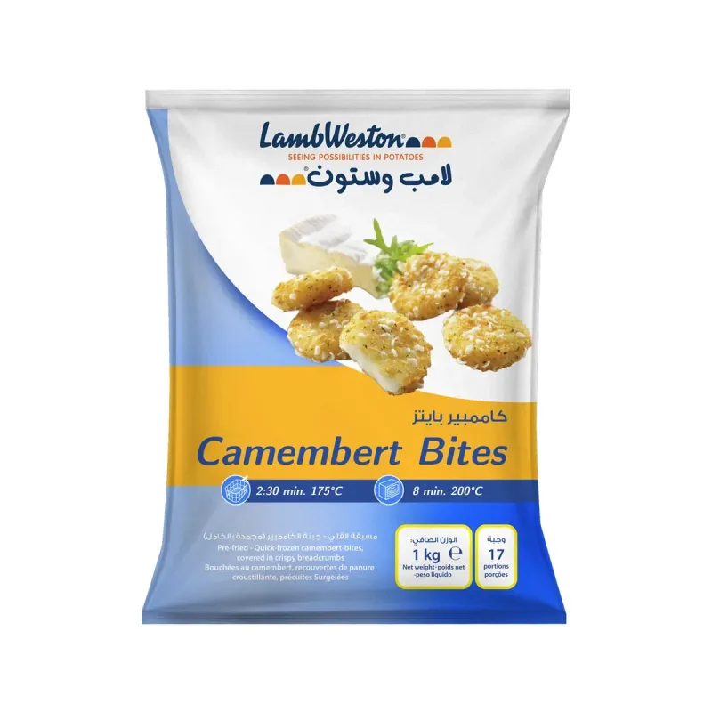 CAMEMBERT BITES LW 1 X 1 KG