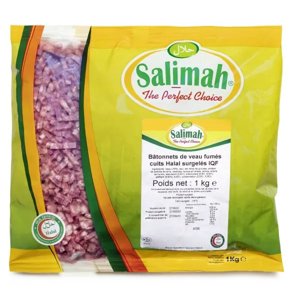 LARDON VEAU FUME HALAL 2KG