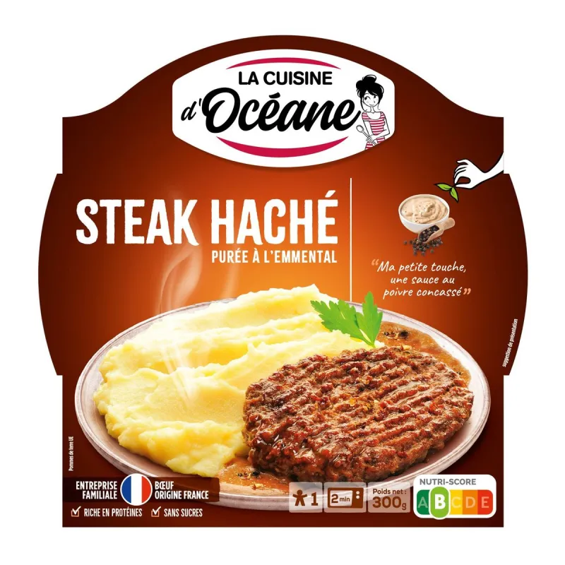 STEAK HACHE180G AMANA 5.4KG