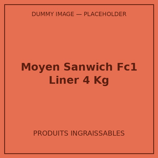 MOYEN SANWICH FC1 LINER 4 KG